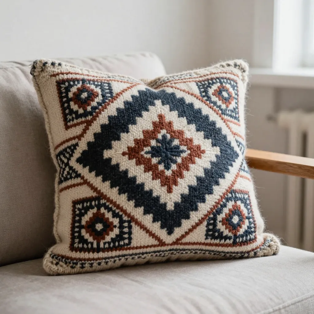 Komplekse vevmønstre generert algoritmisk